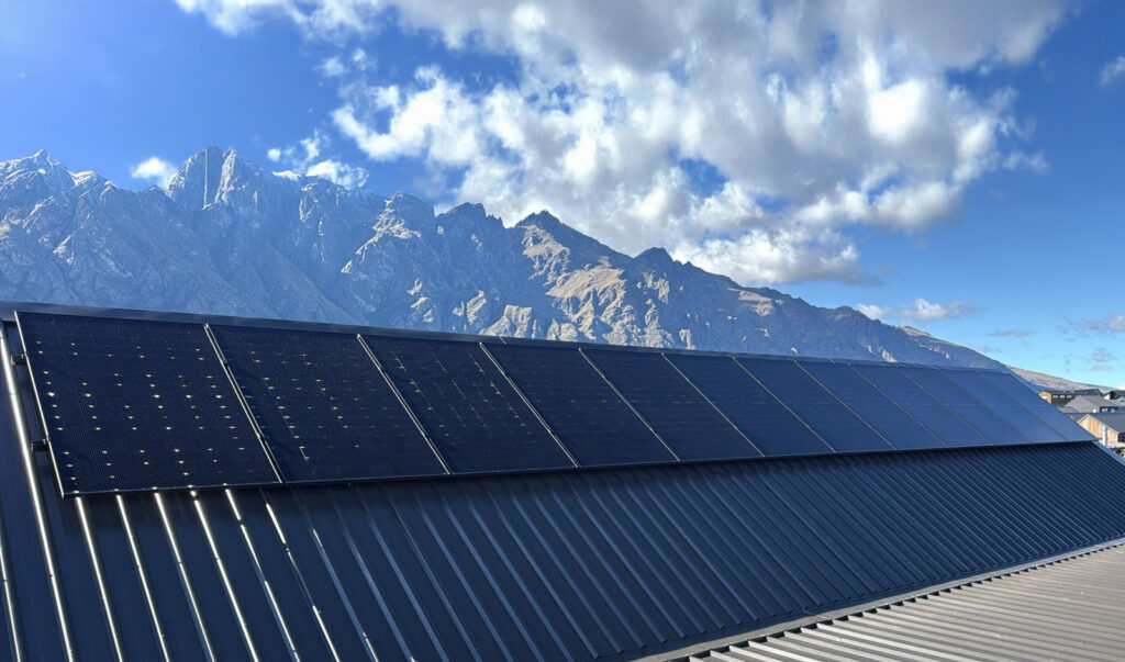 solar panels in Queenstown