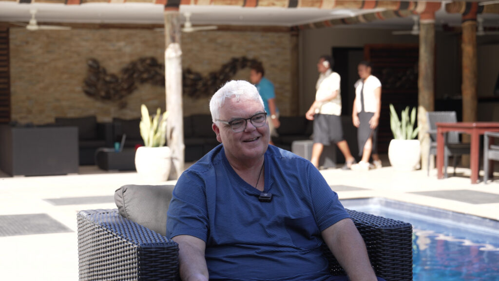 Nick Wood, owner of Yasawa Island Resorts and co-founder of iHug